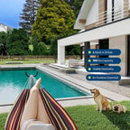 Hammock with Stand for Outside, 2-Person Outdoor Portable Hammock, 500lb Capacity + Waterproof Carry Bag