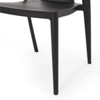 Orchid Outdoor Stacking Dining Chair (Set of 4) by Christopher Knight Home - 21.50  W x 19.50  D x 30.50  H