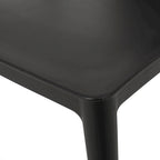 Orchid Outdoor Stacking Dining Chair (Set of 4) by Christopher Knight Home - 21.50  W x 19.50  D x 30.50  H