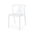 Orchid Outdoor Stacking Dining Chair (Set of 4) by Christopher Knight Home - 21.50  W x 19.50  D x 30.50  H