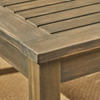 Perla Acacia 5-piece Chat Set with Cushions by Christopher Knight Home