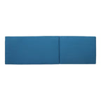 Caily Outdoor Acacia Wood Outdoor Chaise Lounge with Cushions by Christopher Knight Home