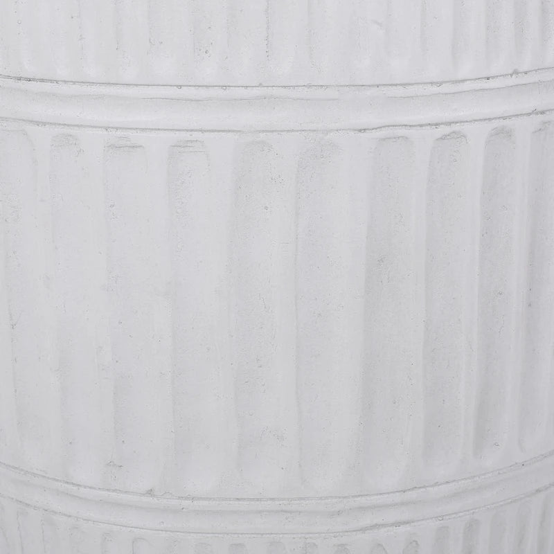 Travis Outdoor Lightweight Concrete Side Table by Christopher Knight Home