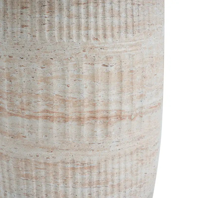 Travis Outdoor Lightweight Concrete Side Table by Christopher Knight Home