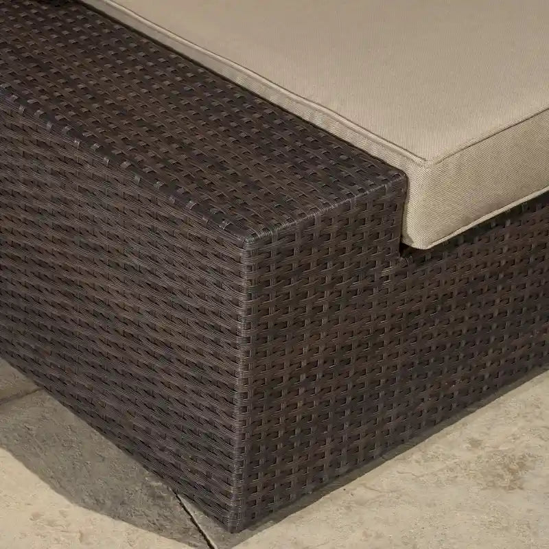 Best Sail Bridge 12-piece Brown Wicker Sofa Set with Cushions by Havenside Home