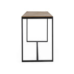 Elkhart Outdoor Modern Industrial Acacia Wood Bar Table by Christopher Knight Home - 51.25  W x 27.50  D x 40.25  H