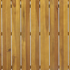 Elkhart Outdoor Modern Industrial Acacia Wood Bar Table by Christopher Knight Home - 51.25  W x 27.50  D x 40.25  H