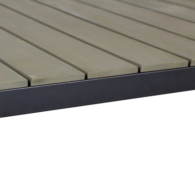 Elkhart Outdoor Modern Industrial Acacia Wood Bar Table by Christopher Knight Home - 51.25  W x 27.50  D x 40.25  H