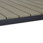 Elkhart Outdoor Modern Industrial Acacia Wood Bar Table by Christopher Knight Home - 51.25  W x 27.50  D x 40.25  H