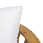 MacArthur Acacia Wood Loveseat by Christopher Knight Home