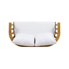 MacArthur Acacia Wood Loveseat by Christopher Knight Home