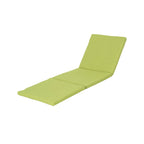 Perla Outdoor Acacia Wood Chaise Lounge with Cushion by Christopher Knight Home