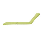 Perla Outdoor Acacia Wood Chaise Lounge with Cushion by Christopher Knight Home