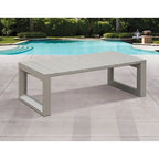 Diglur Patio Cocktail Table, Gray