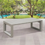 Diglur Patio Cocktail Table, Gray