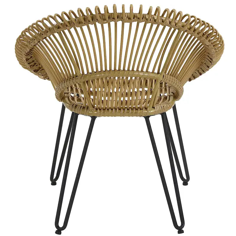 Voit Transitional 3-Piece Aluminum Outdoor Bistro Set by Furniture of America