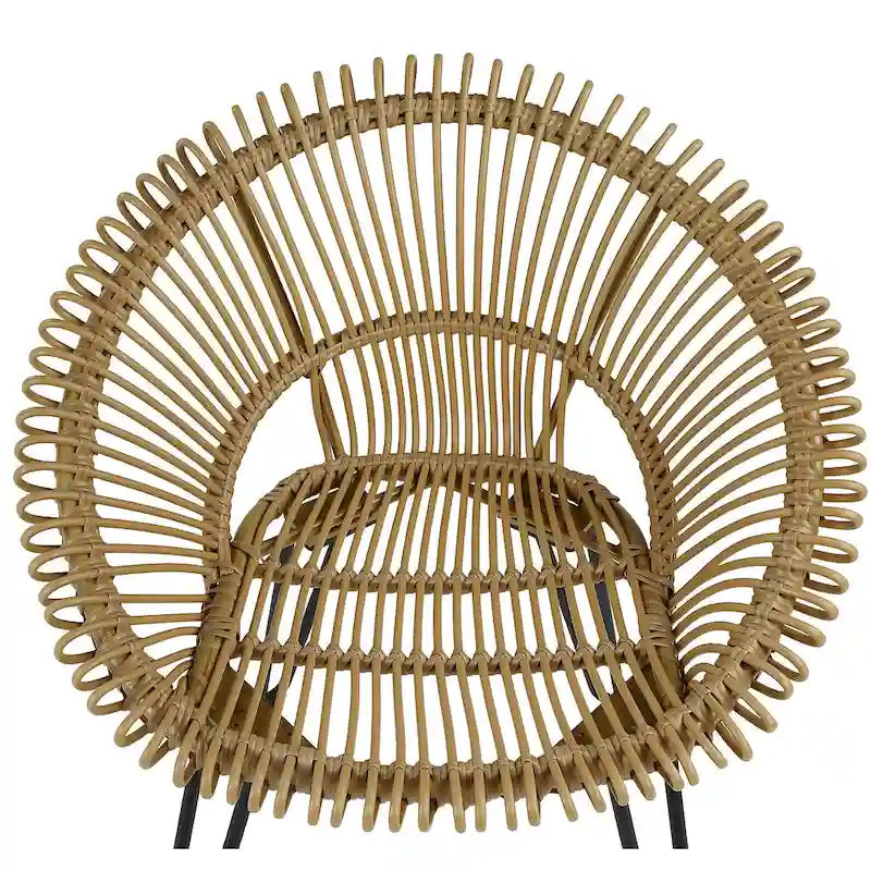 Voit Transitional 3-Piece Aluminum Outdoor Bistro Set by Furniture of America