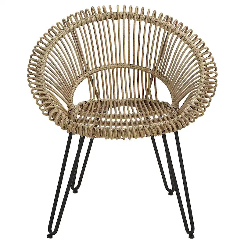 Voit Transitional 3-Piece Aluminum Outdoor Bistro Set by Furniture of America