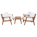 SAFAVIEH Outdoor Kimiyo 4-Piece Outdoor Set
