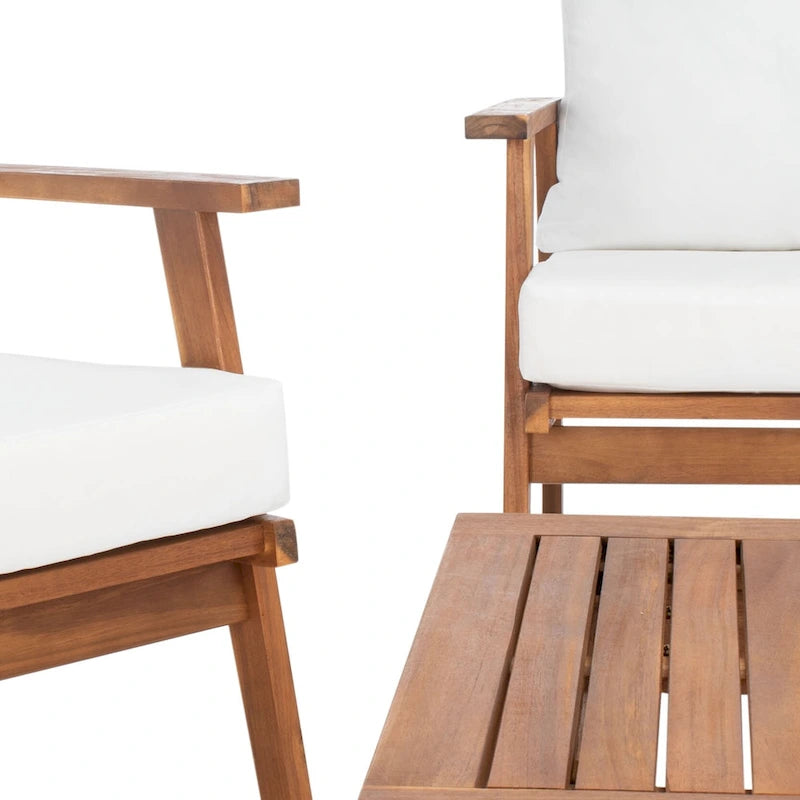 SAFAVIEH Outdoor Kimiyo 4-Piece Outdoor Set