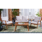 SAFAVIEH Outdoor Kimiyo 4-Piece Outdoor Set