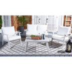 SAFAVIEH Outdoor Kimiyo 4-Piece Outdoor Set