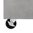 SAFAVIEH Outdoor Llio Modern Concrete Coffee Table - 31.5  W x 31.5  D x 9.8  H - 32Wx32Dx10H