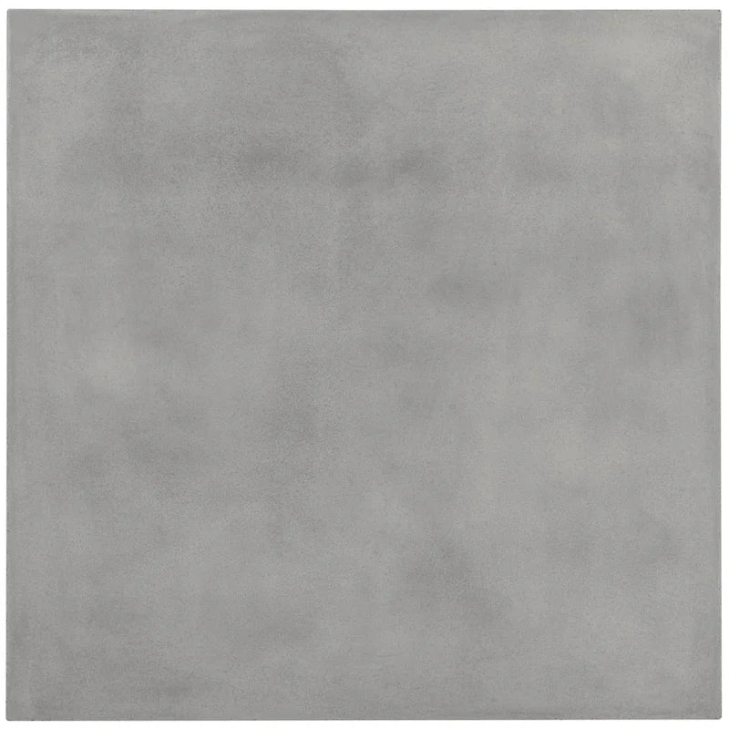 SAFAVIEH Outdoor Llio Modern Concrete Coffee Table - 31.5  W x 31.5  D x 9.8  H - 32Wx32Dx10H