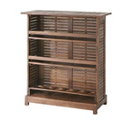 Riviera Acacia Wood Bar Table with Storage by Christopher Knight Home - 39.50 L x 16.50 W x 43.25 H