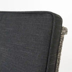 Puerta Outdoor Wicker Swivel Barstool with Cushions (Set of 4) by Christopher Knight Home