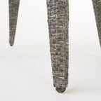 Puerta Outdoor Wicker Swivel Barstool with Cushions (Set of 4) by Christopher Knight Home