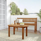 Gavil Adirondack Teak Finish Coffee Table