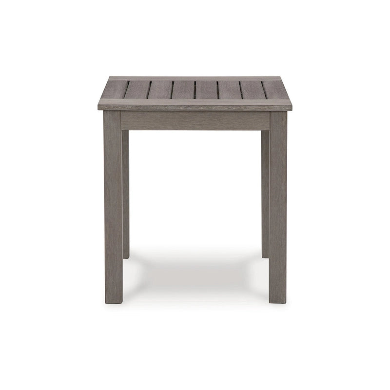 Signature Design by Ashley Hillside Barn Brown Outdoor End Table - 22   W x 22   D x 24   H