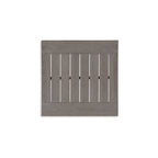 Signature Design by Ashley Hillside Barn Brown Outdoor End Table - 22   W x 22   D x 24   H