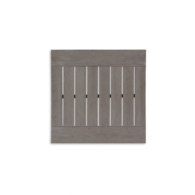 Signature Design by Ashley Hillside Barn Brown Outdoor End Table - 22   W x 22   D x 24   H