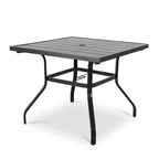 37  Square Patio Outdoor Dining Bistro Table-Nuu Garden