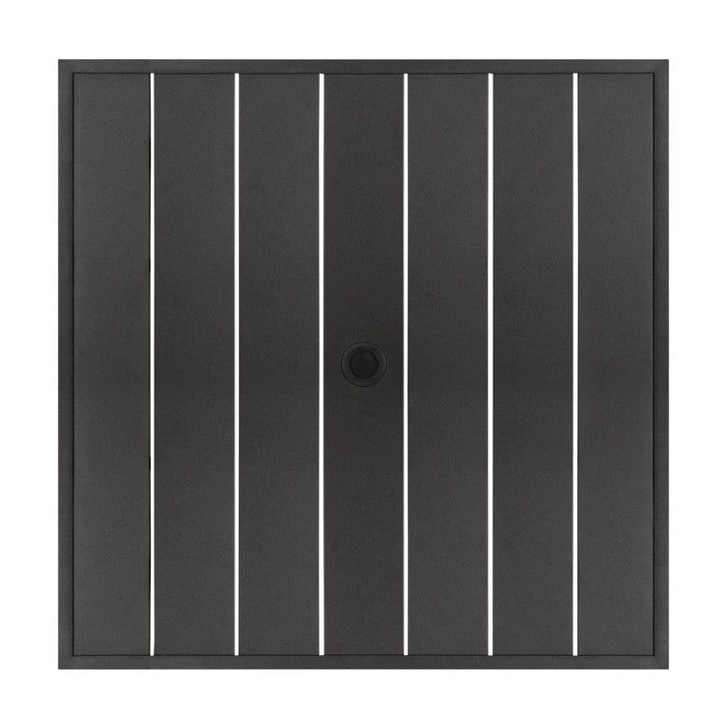 37  Square Patio Outdoor Dining Bistro Table-Nuu Garden
