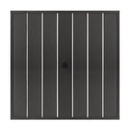 37  Square Patio Outdoor Dining Bistro Table-Nuu Garden