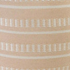 Sevita Dash and Stripe Geometric Indoor Outdoor Pouf - 20  x 20  x 20