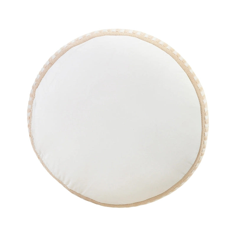 Sevita Dash and Stripe Geometric Indoor Outdoor Pouf - 20  x 20  x 20