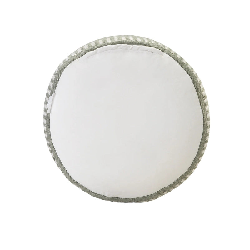 Sevita Dash and Stripe Geometric Indoor Outdoor Pouf - 20  x 20  x 20