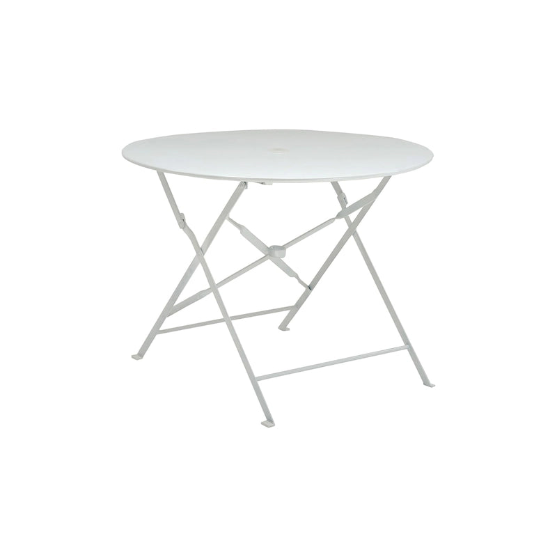 Carolina Living Bistro 36  Round Folding Outdoor Table - Umbrella Hole