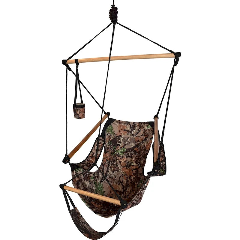 Hammaka Trailer Hitch Stand with Camo Cradle Chairs Combo