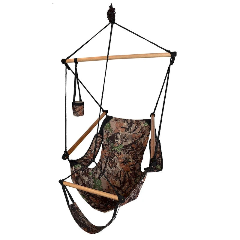 Hammaka Trailer Hitch Stand with Camo Cradle Chairs Combo