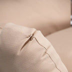 Charcoal Wicker Hanging Double-Seat Swing Chair with Stand with Cushion