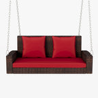 Ouyessir Rattan Swing Bench