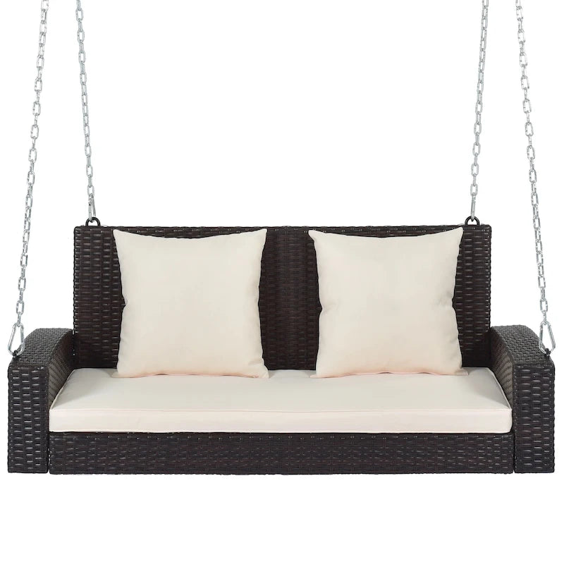 Ouyessir Rattan Swing Bench