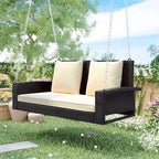 Ouyessir Rattan Swing Bench