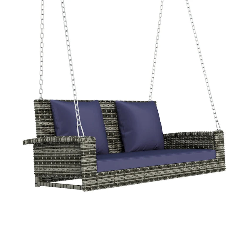 Ouyessir Rattan Swing Bench