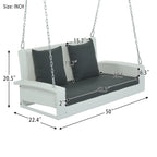 Ouyessir Rattan Swing Bench